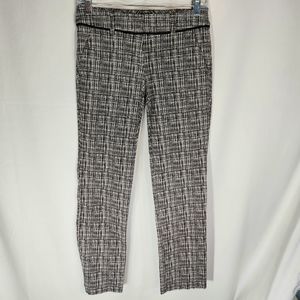 7th Avenue Design Studio NWOT Black & White Dress Pants Size 0.